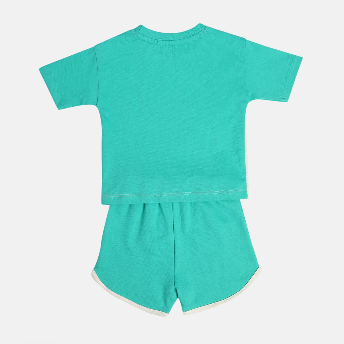Boys Green Short Sleeve Top And Bottom