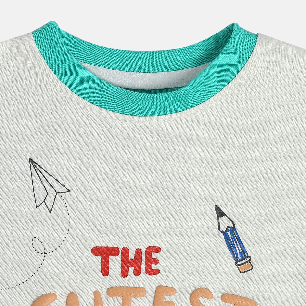 Boys Green Short Sleeve Top And Bottom