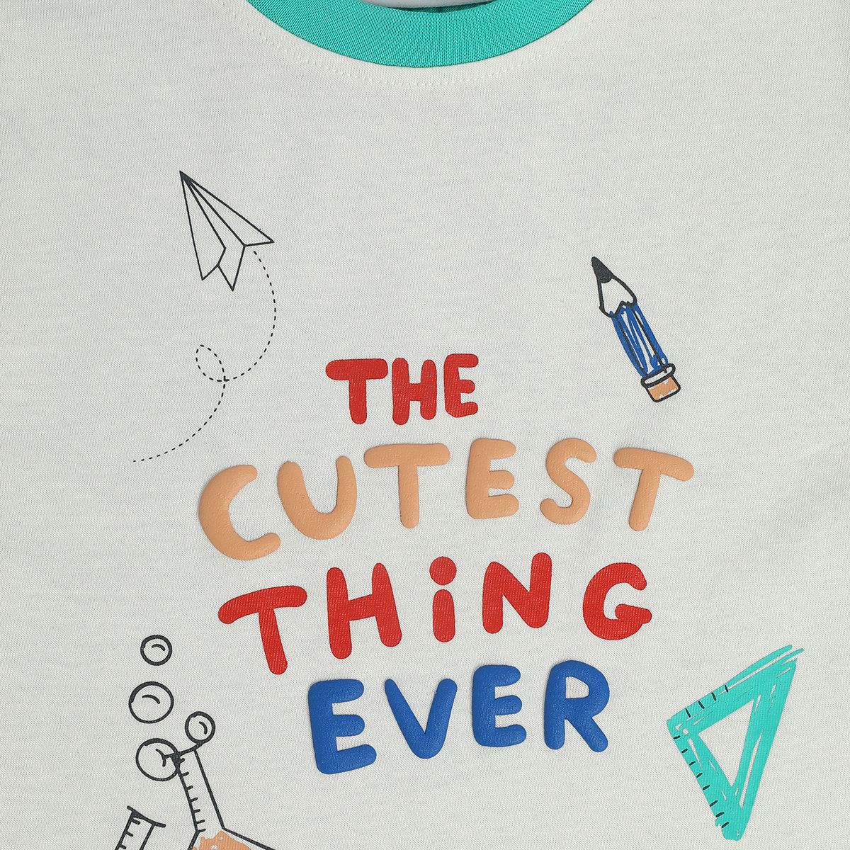 Boys Green Pack Of 2 Top And Bottom