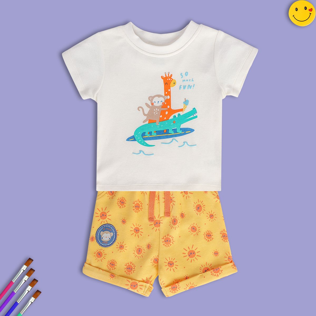 Boys Multi Top And Bottom