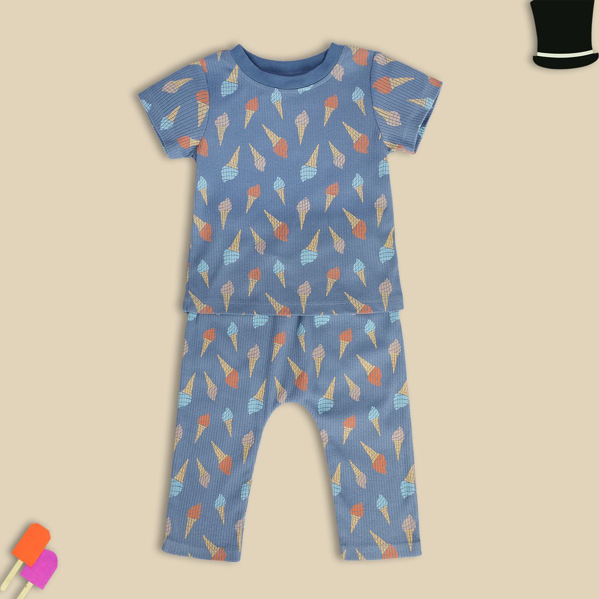 Boys Multi Top And Bottom