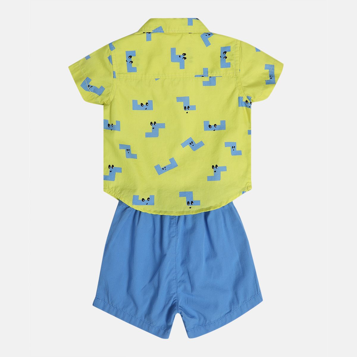 Boys Multi Collar Top And Bottom