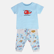 Boys Blue Top And Bottom