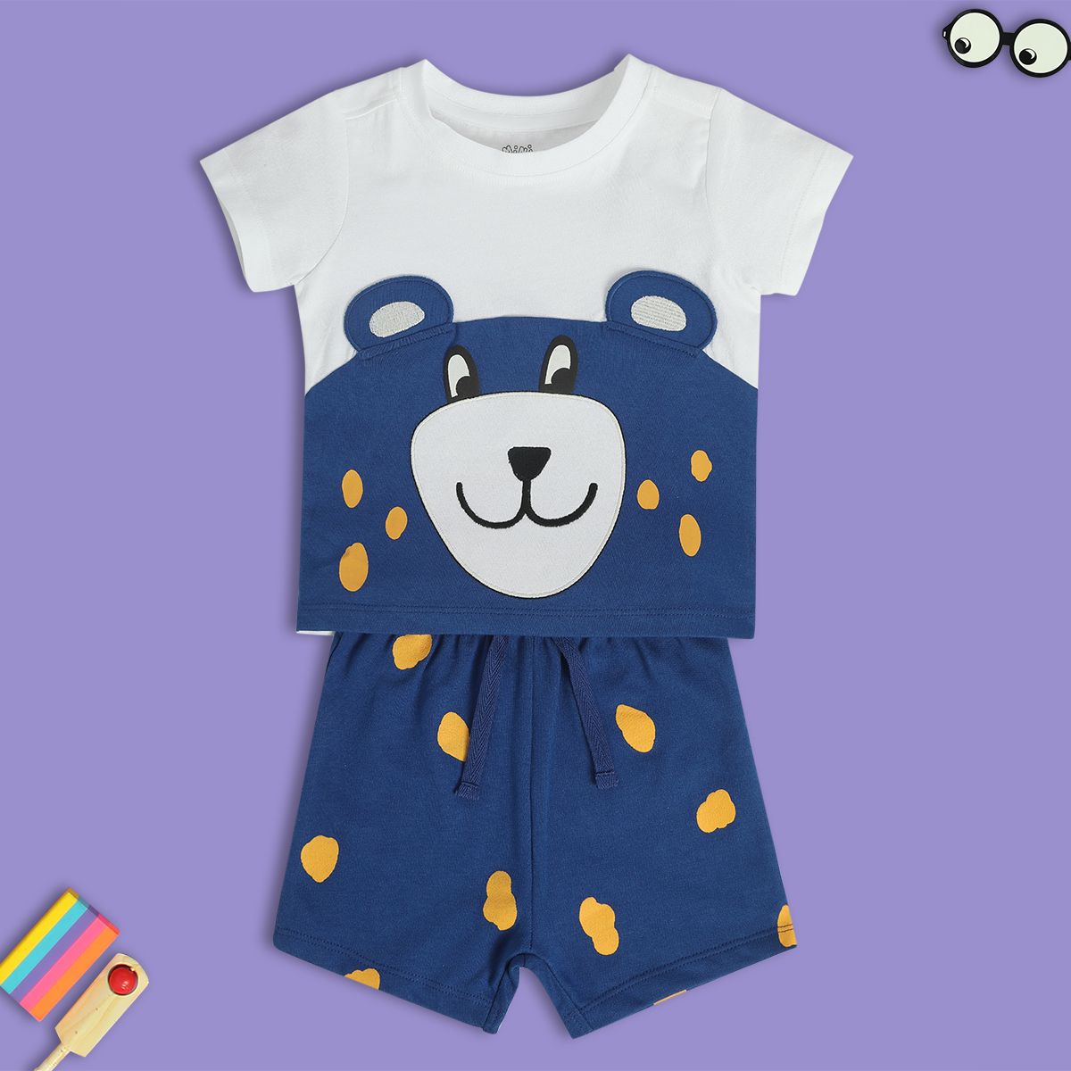 Boys Blue Top And Bottom