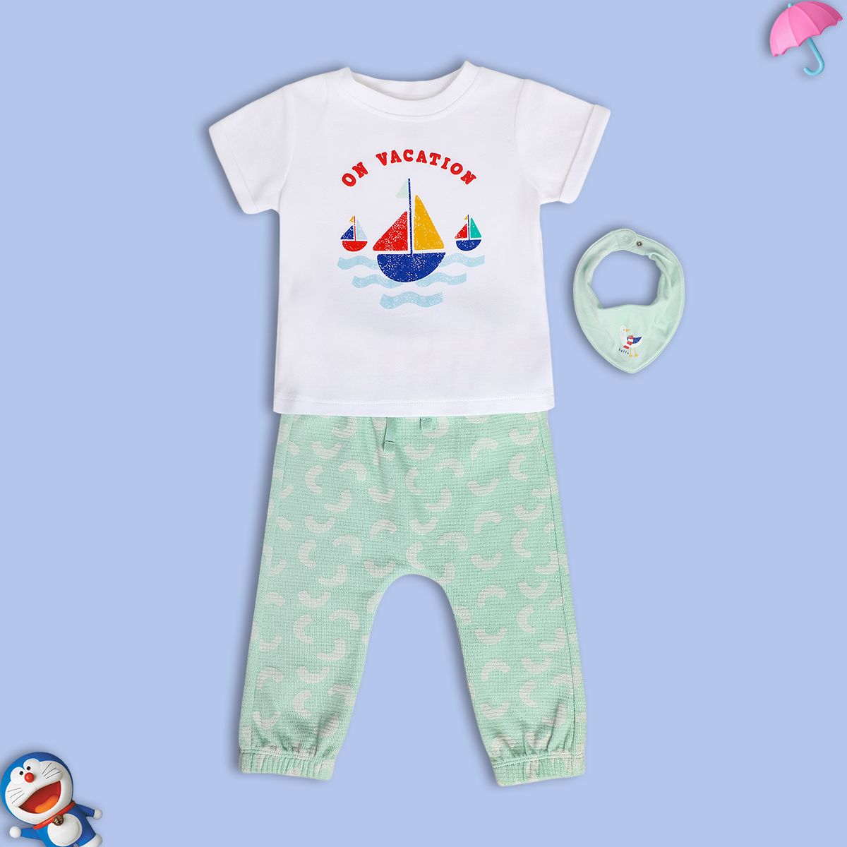 Boys Multi Top And Bottom