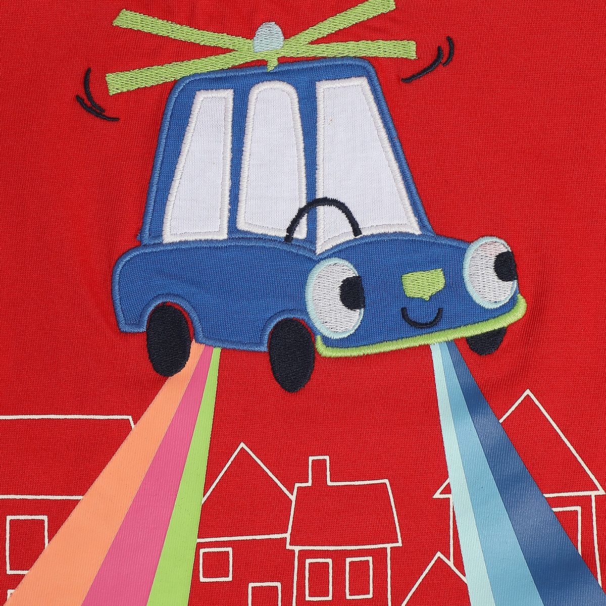 Boys Red Short Sleeve T-Shirt