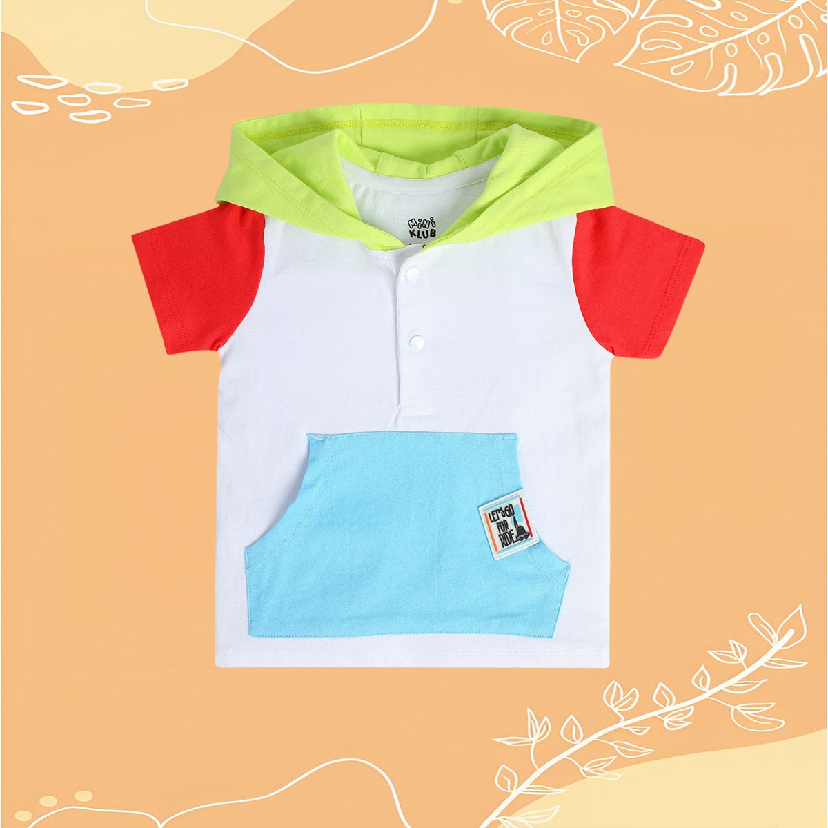 Boys White Short Sleeve T-Shirt