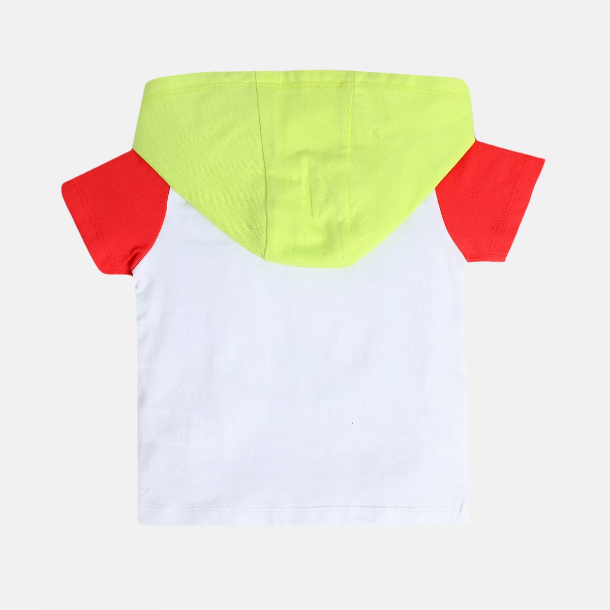 Boys White Short Sleeve T-Shirt