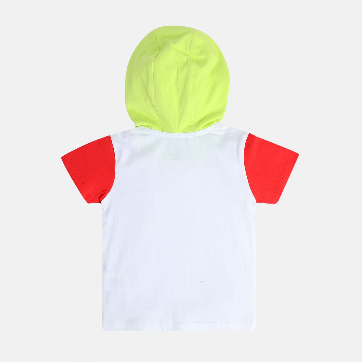 Boys White Short Sleeve T-Shirt