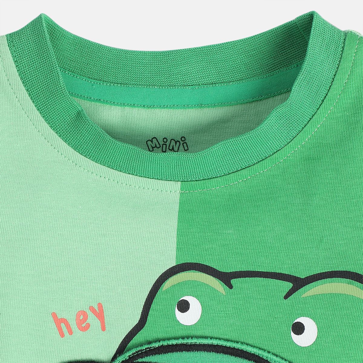 Boys Green Short Sleeve T-Shirt