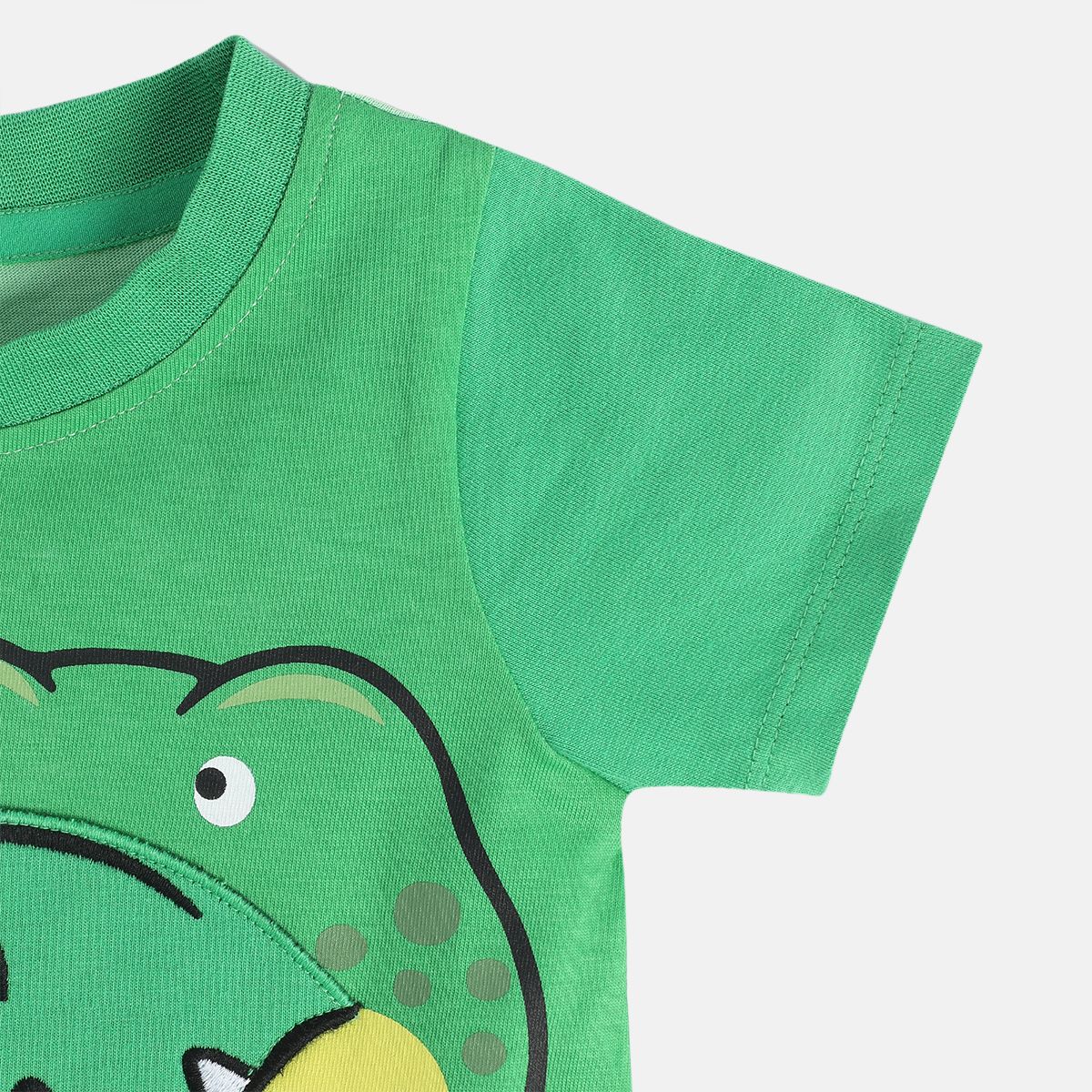 Boys Green Short Sleeve T-Shirt