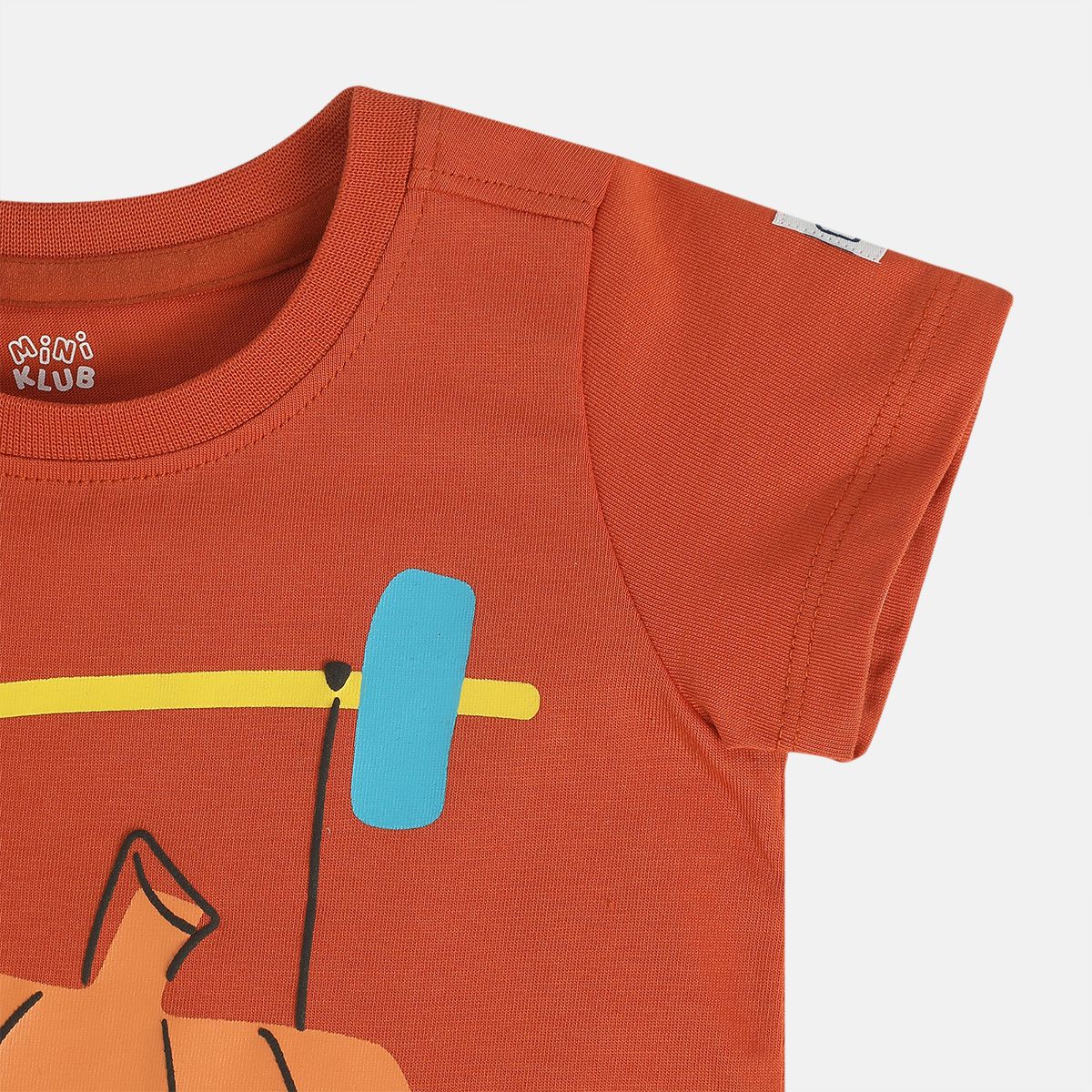 Boys Red Short Sleeve T-Shirt