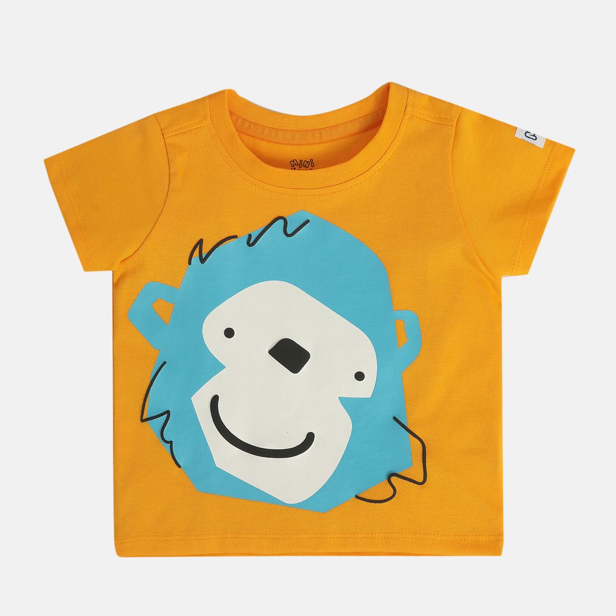 Boys Mustard Short Sleeve T-Shirt