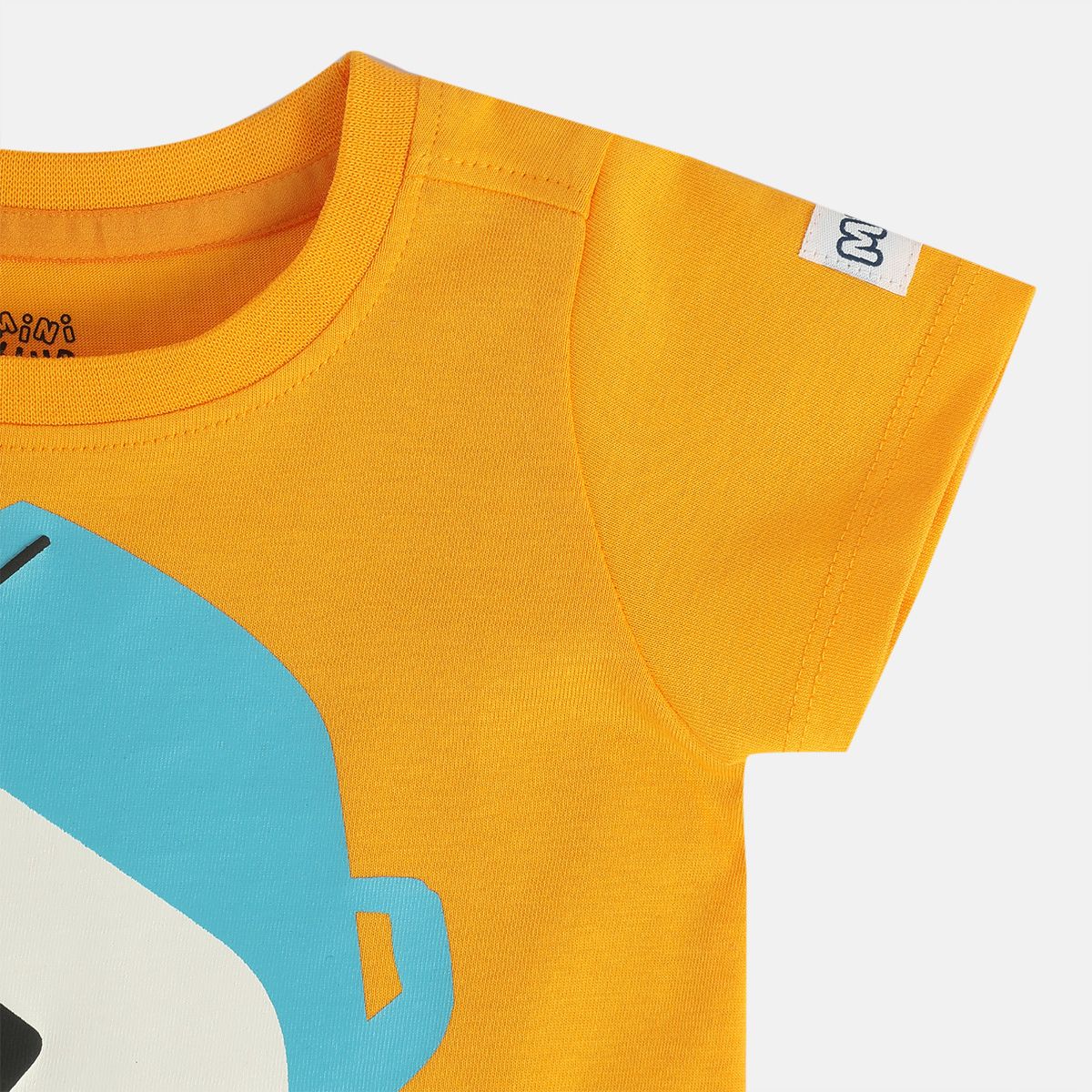 Boys Mustard Short Sleeve T-Shirt
