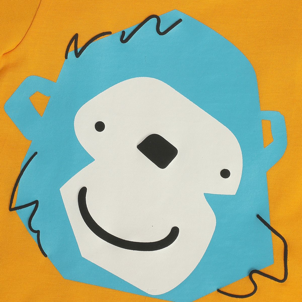 Boys Mustard Short Sleeve T-Shirt