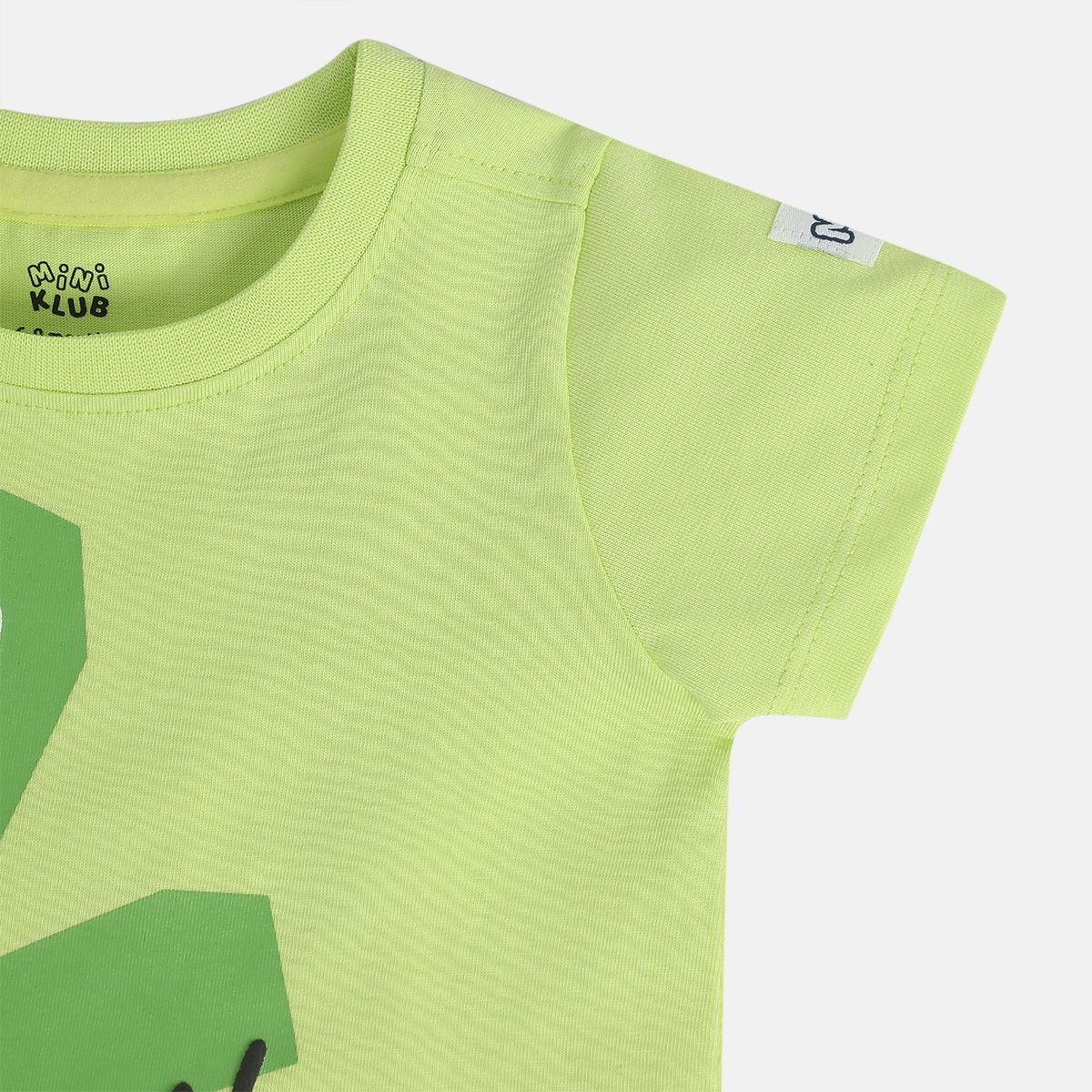 Boys Green Pack Of 1 T-Shirt