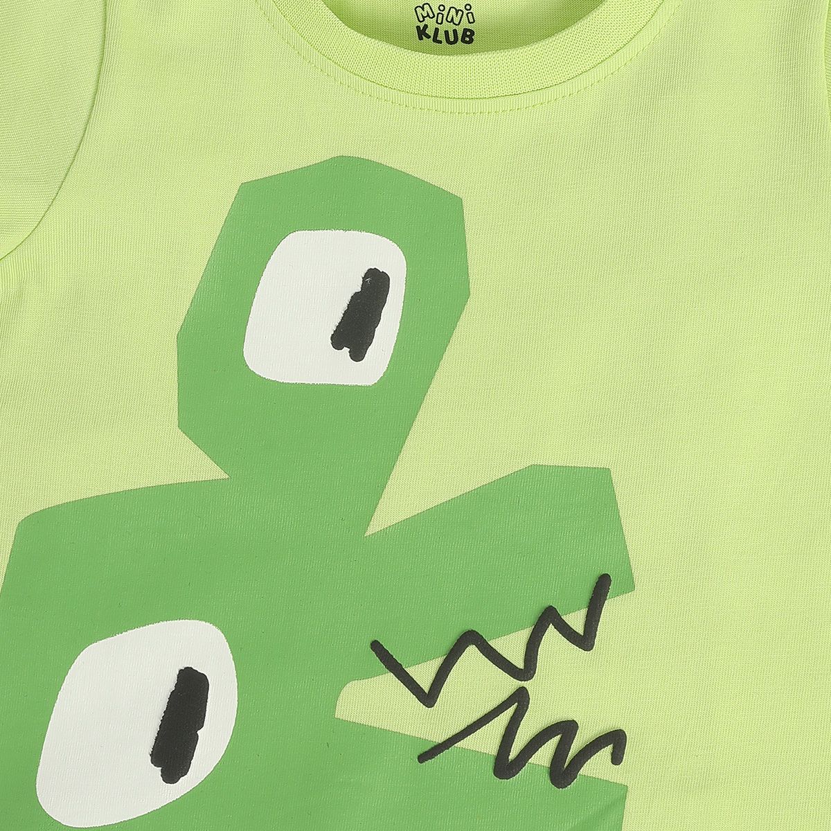 Boys Green Pack Of 1 T-Shirt