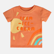 Boys Orange T-Shirt