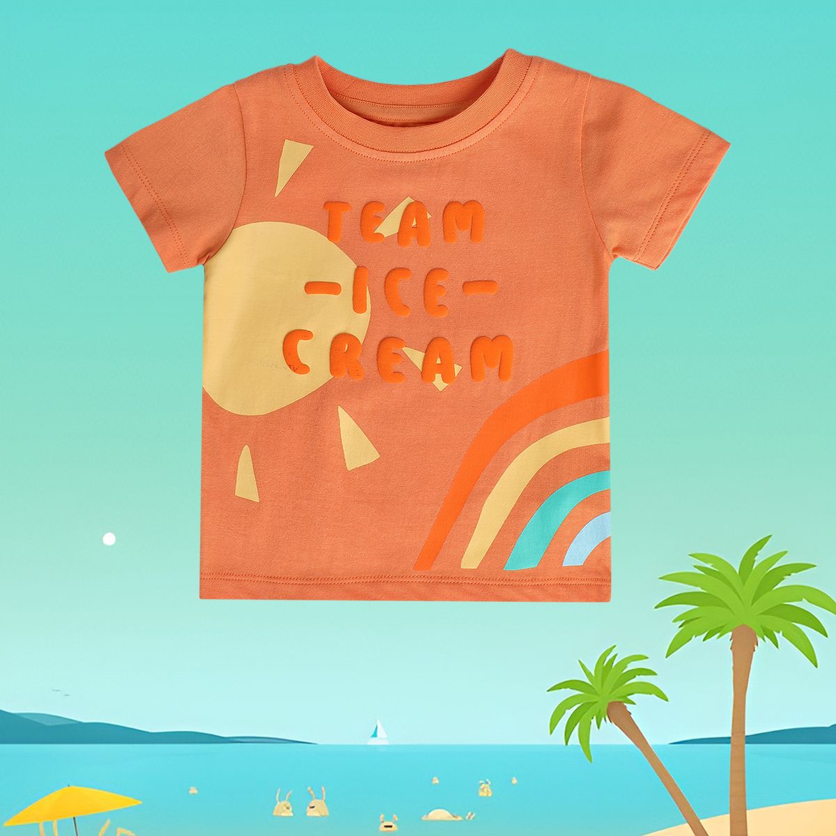 Boys Orange T-Shirt