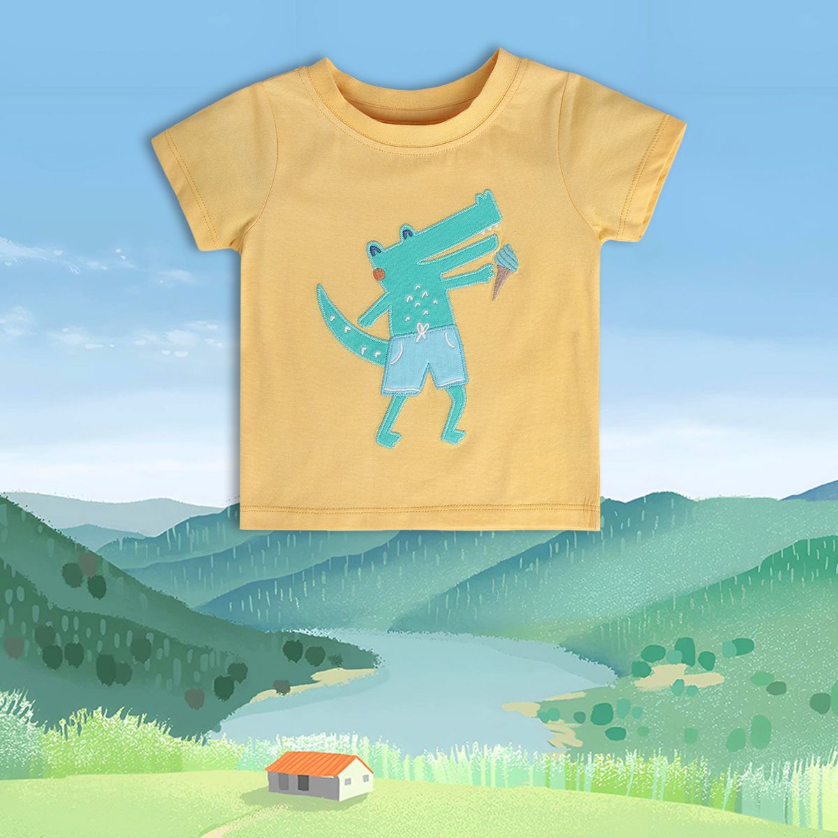 Boys Yellow T-Shirt