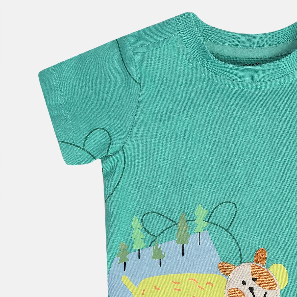 Boys Green T-Shirt