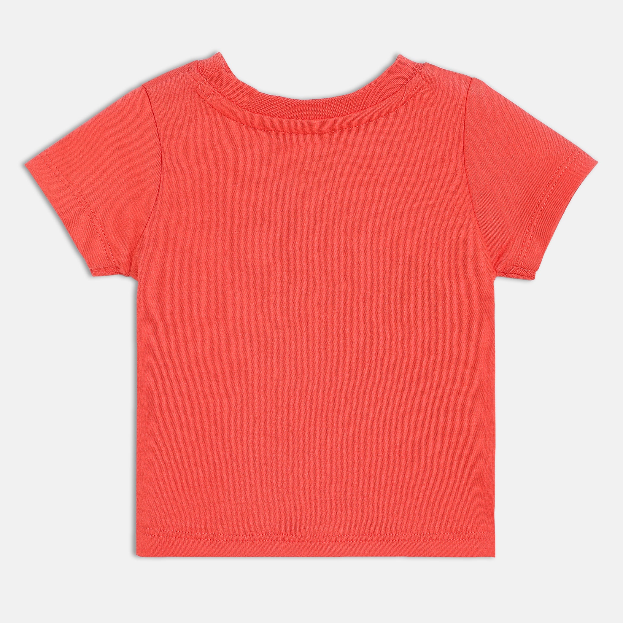 Baby Boys Graphic T,Shirt, Coral Orange