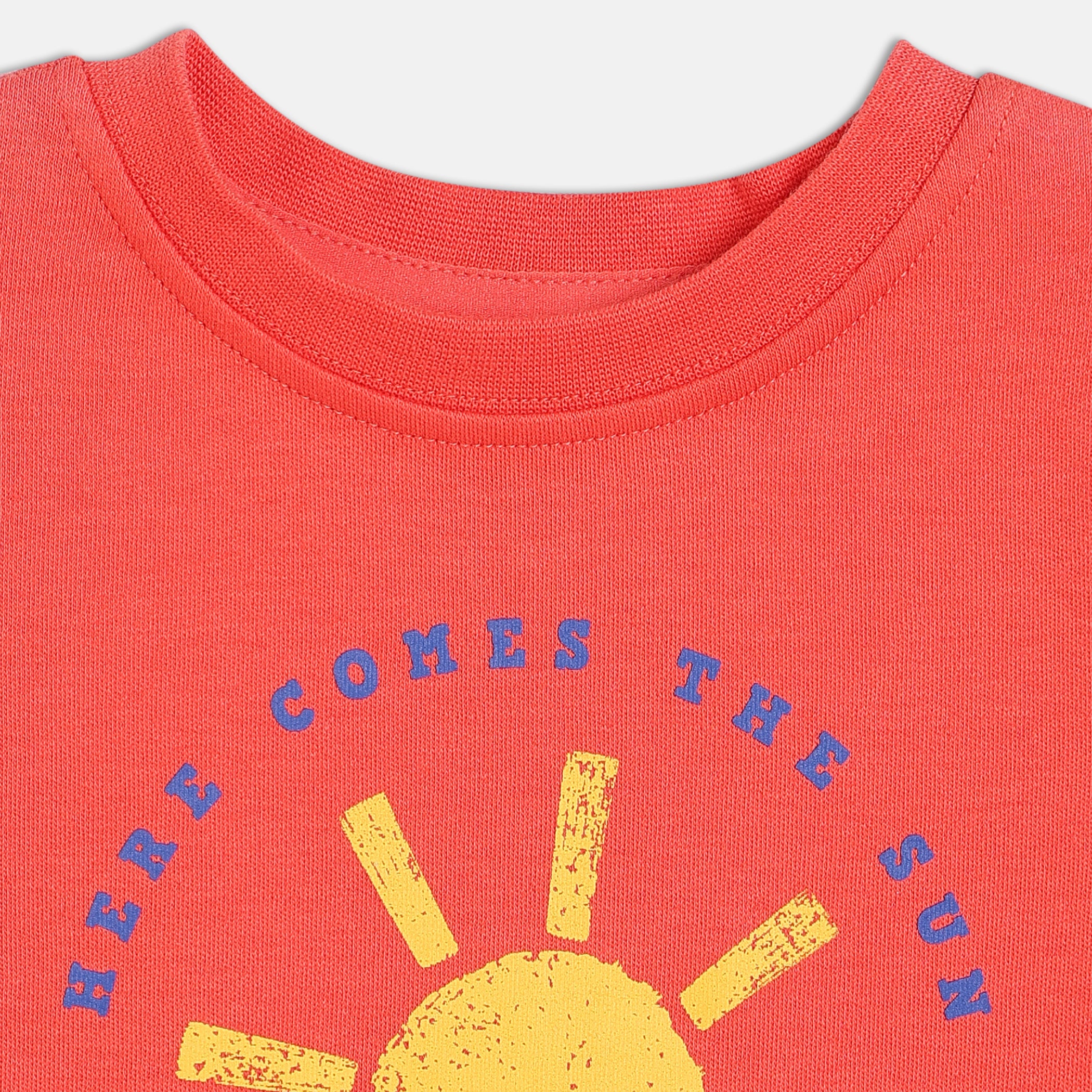 Baby Boys Graphic T,Shirt, Coral Orange
