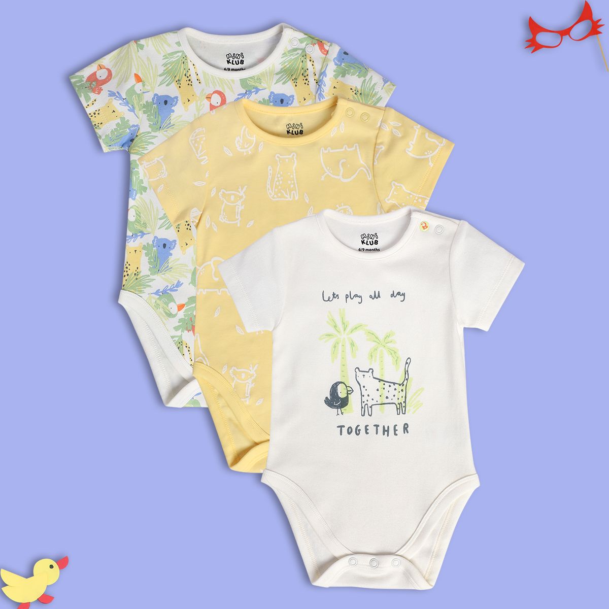 Girls Multi Body Suit