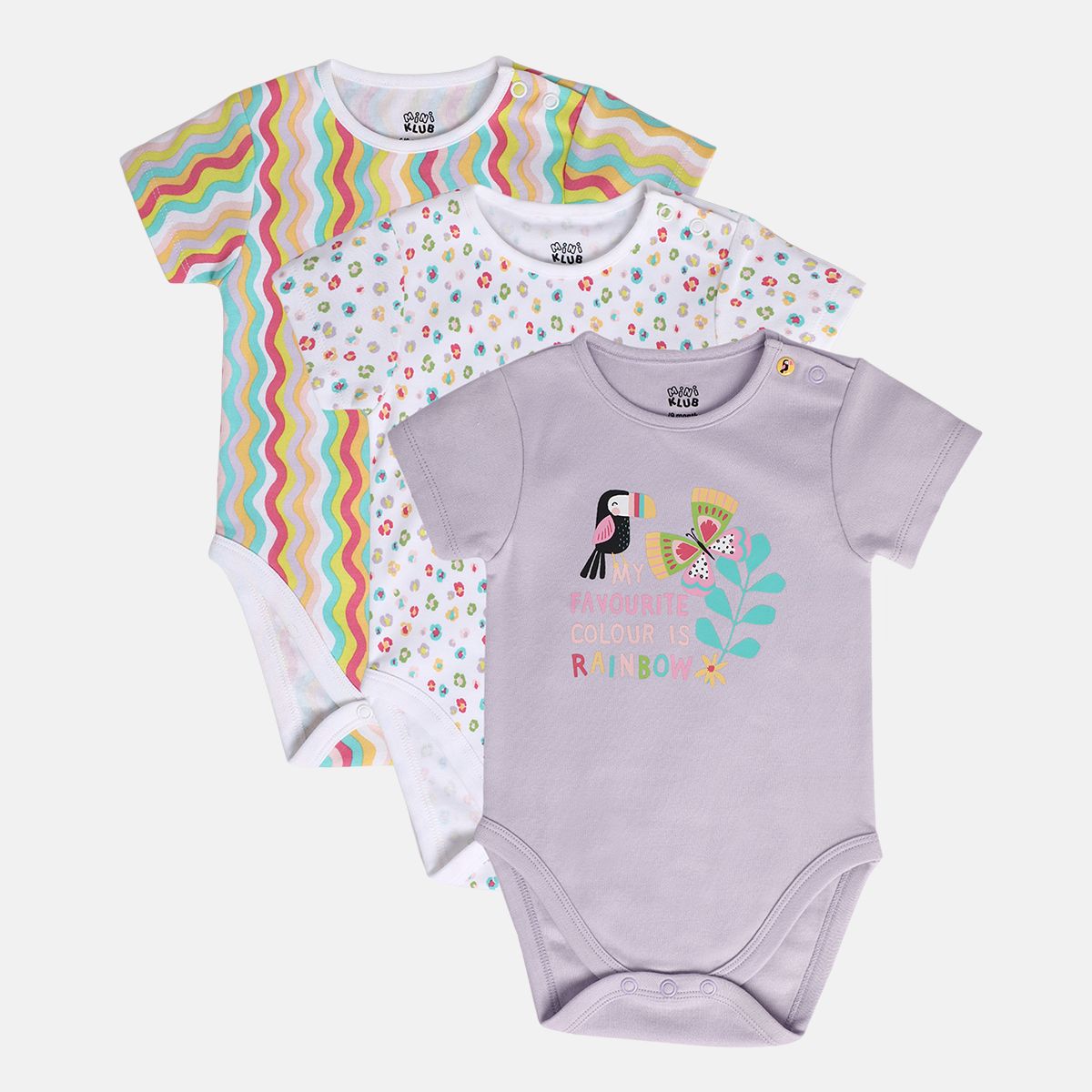 Girls Multi Body Suit
