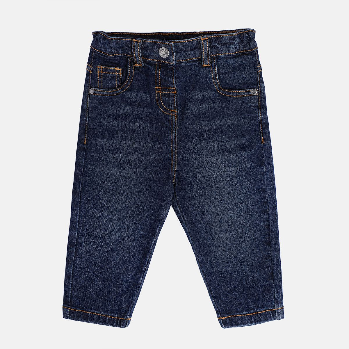 Girls Blue Denim Pant