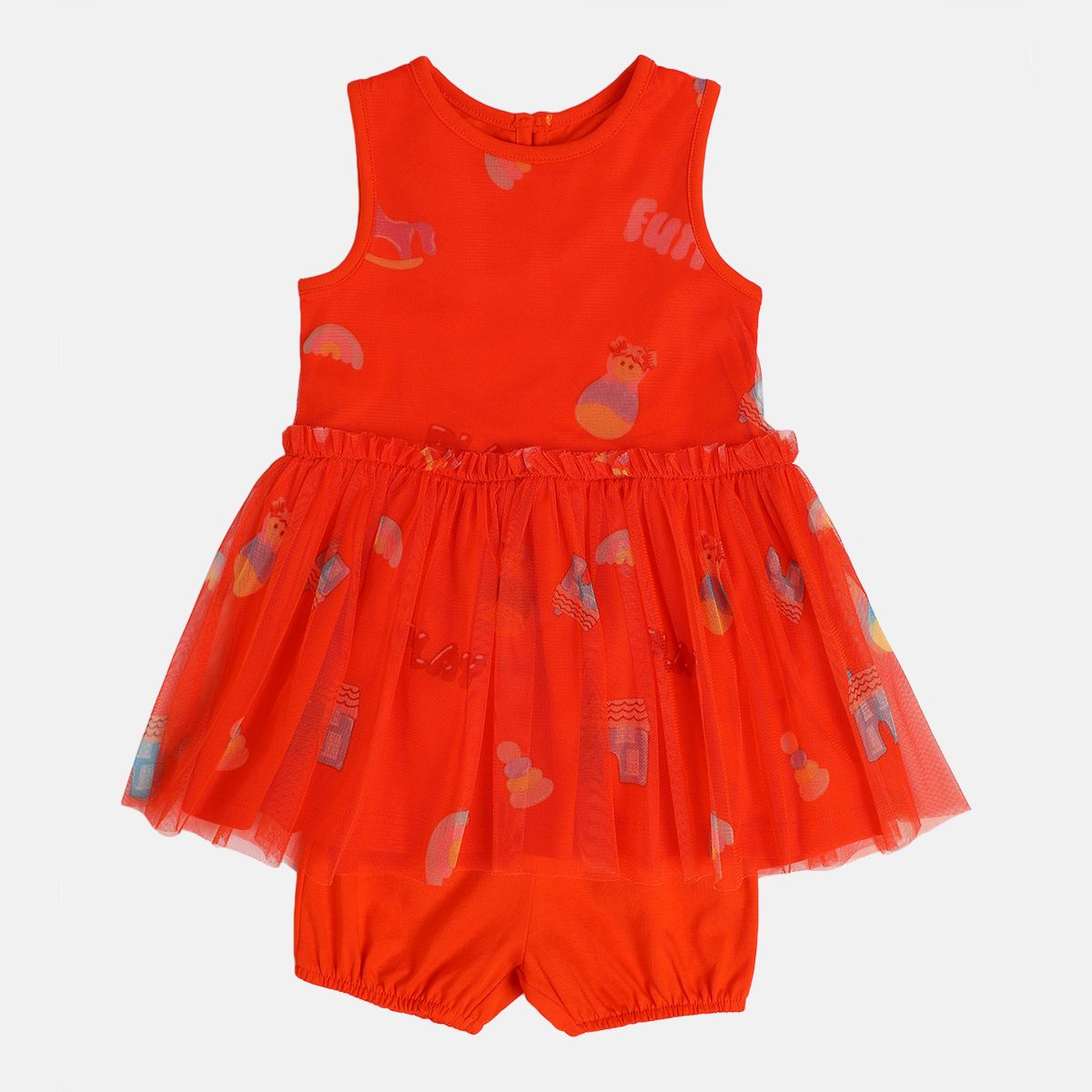 Girls Red Dress