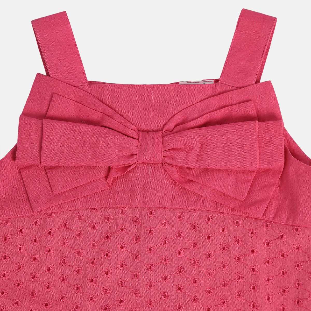 Girls Pink Strap Dress