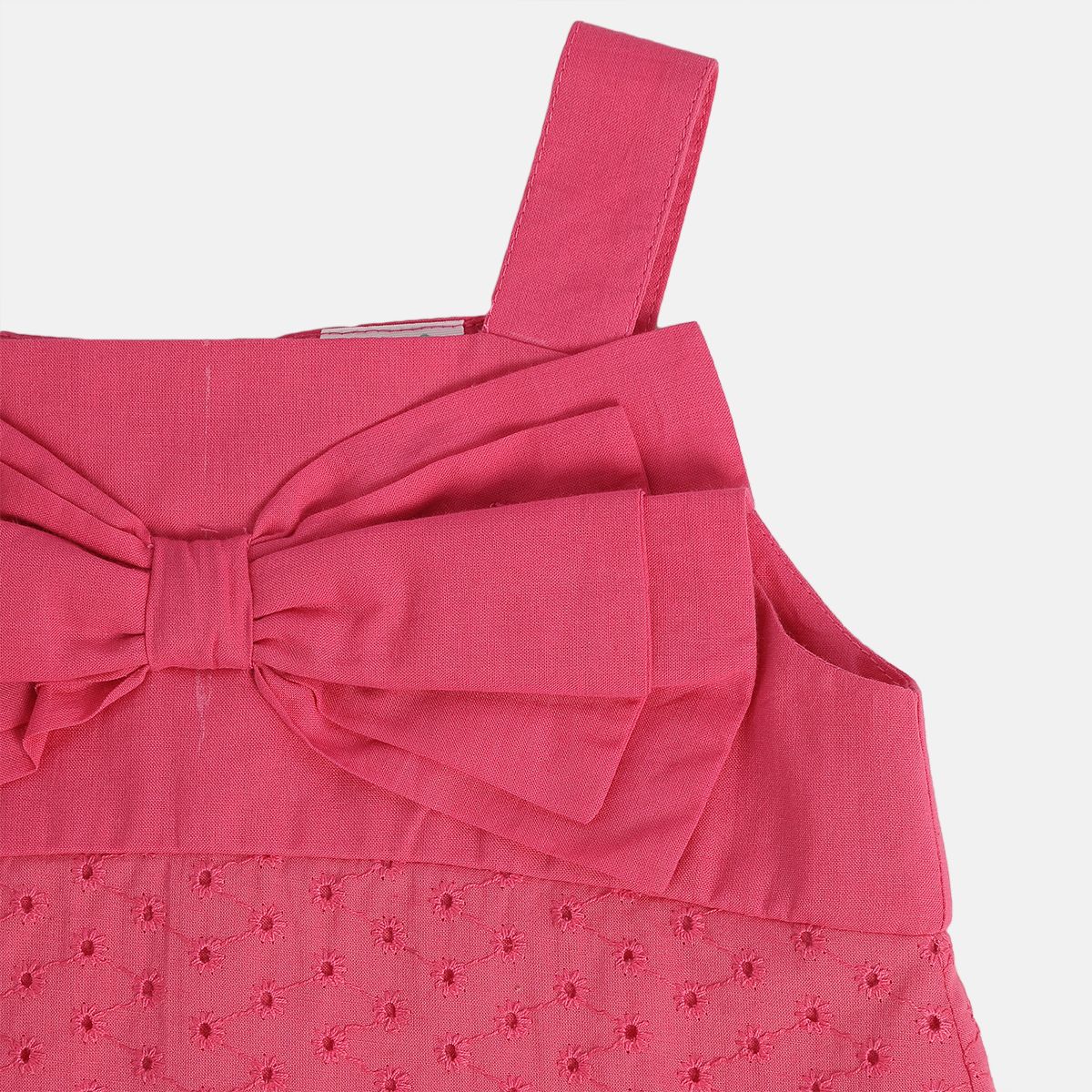 Girls Pink Strap Dress