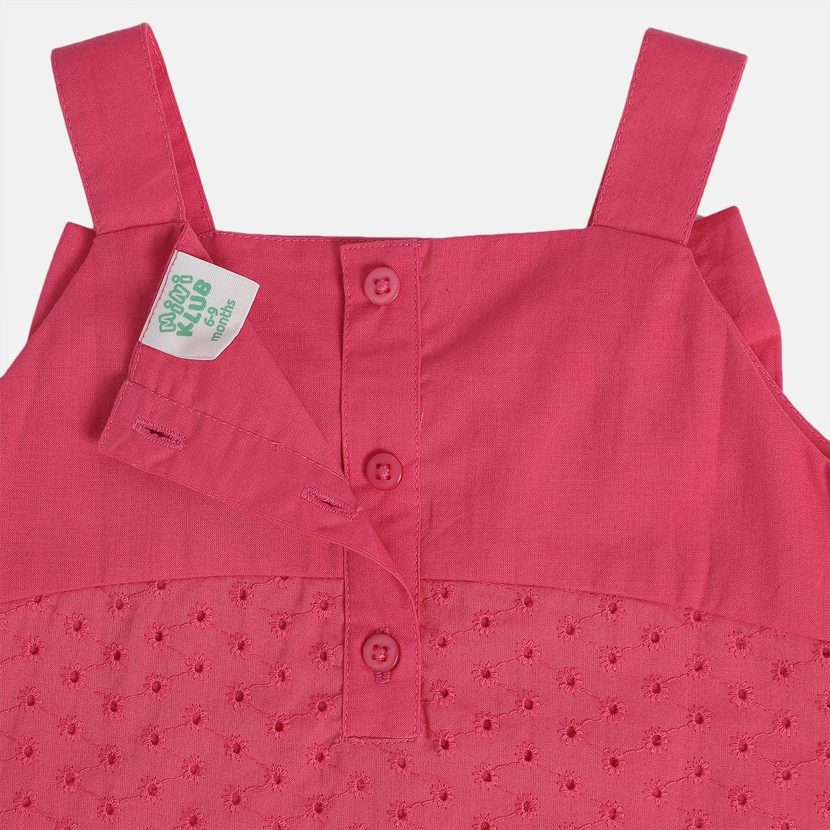 Girls Pink Strap Dress