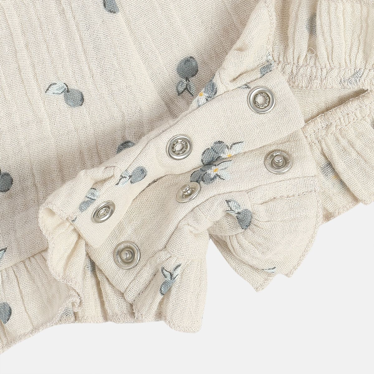 Girls Beige Short Sleeve Dress