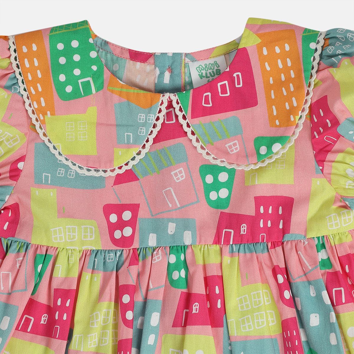 Girls Multi Sleeve Less Dress
