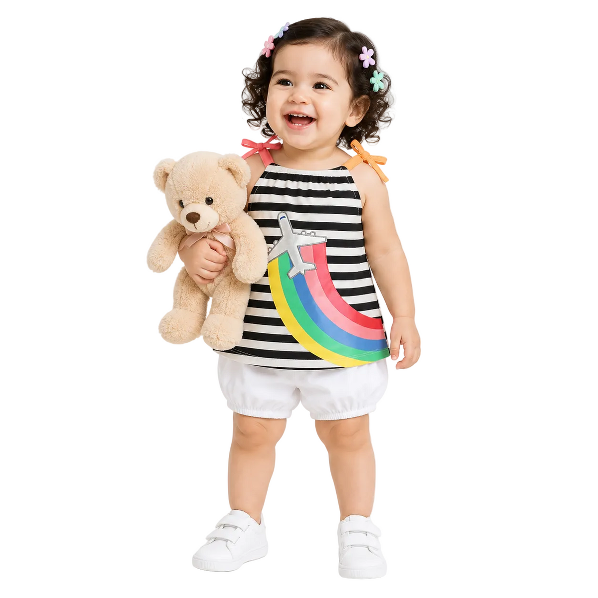 Girls Multicolor Pack Of 2 Dress