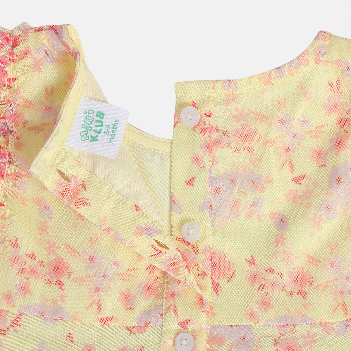 Girls Yellow Pack Of 2 Dress