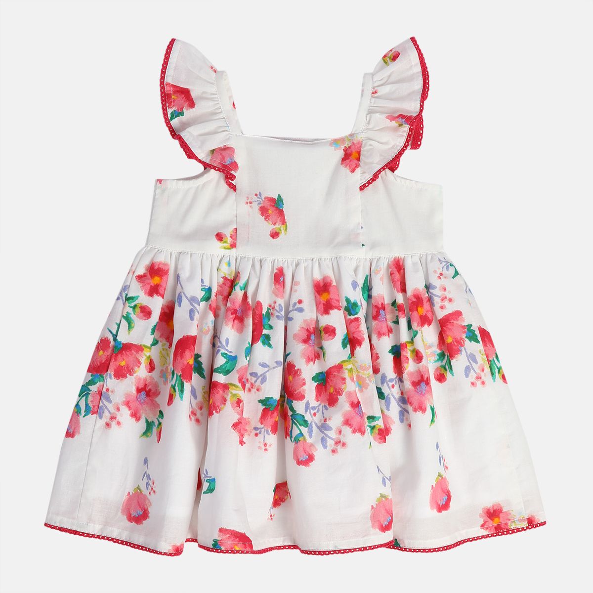 Girls White Pack Of 2 Dress
