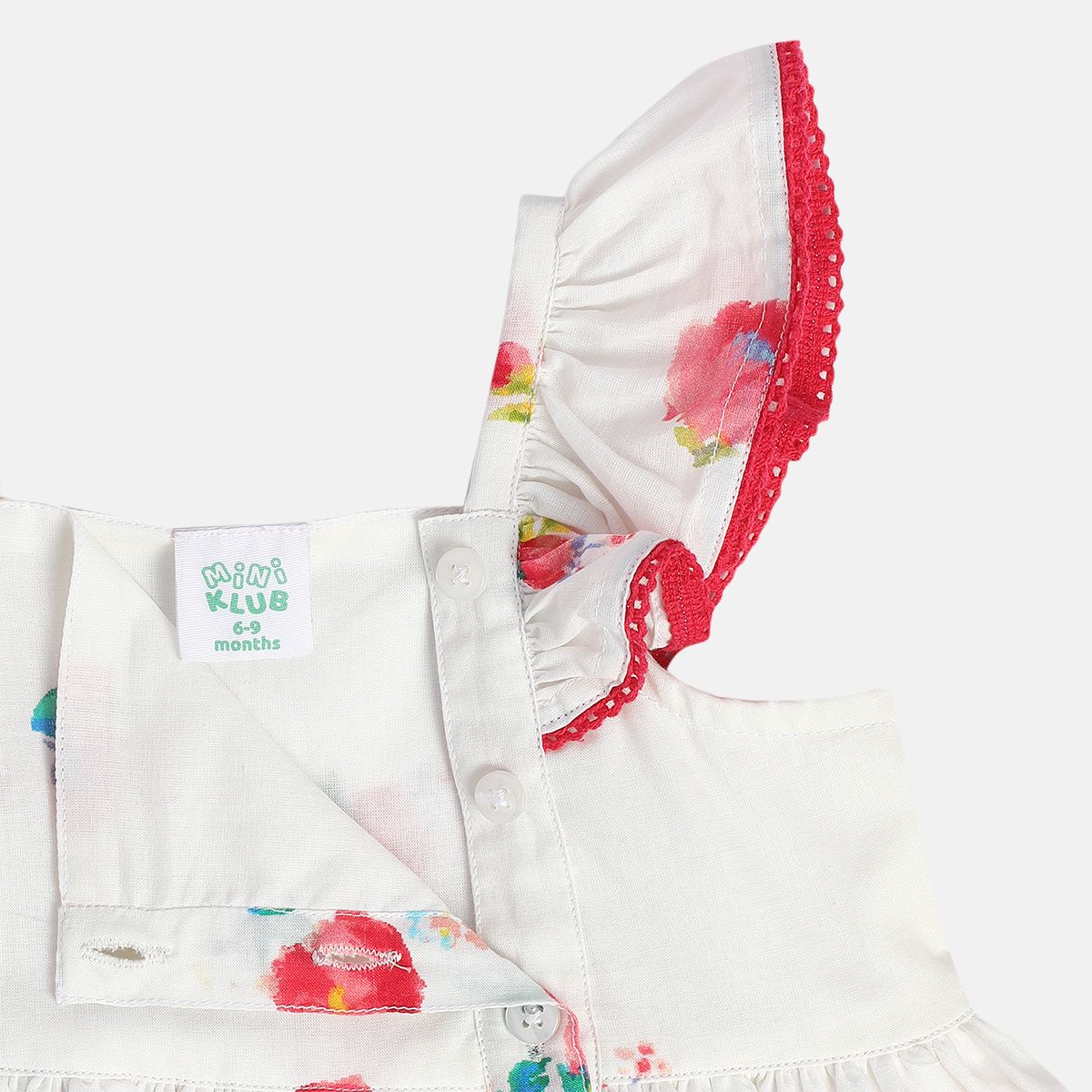 Girls White Pack Of 2 Dress