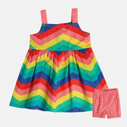 Girls Multicolor Pack Of 2 Dress