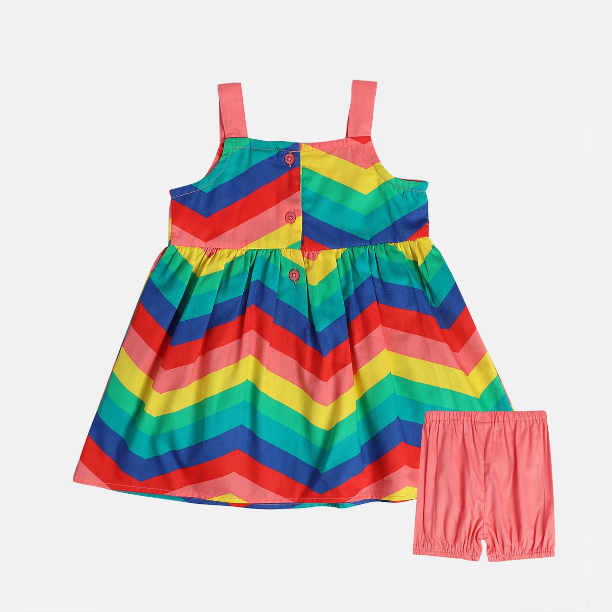 Girls Multicolor Pack Of 2 Dress
