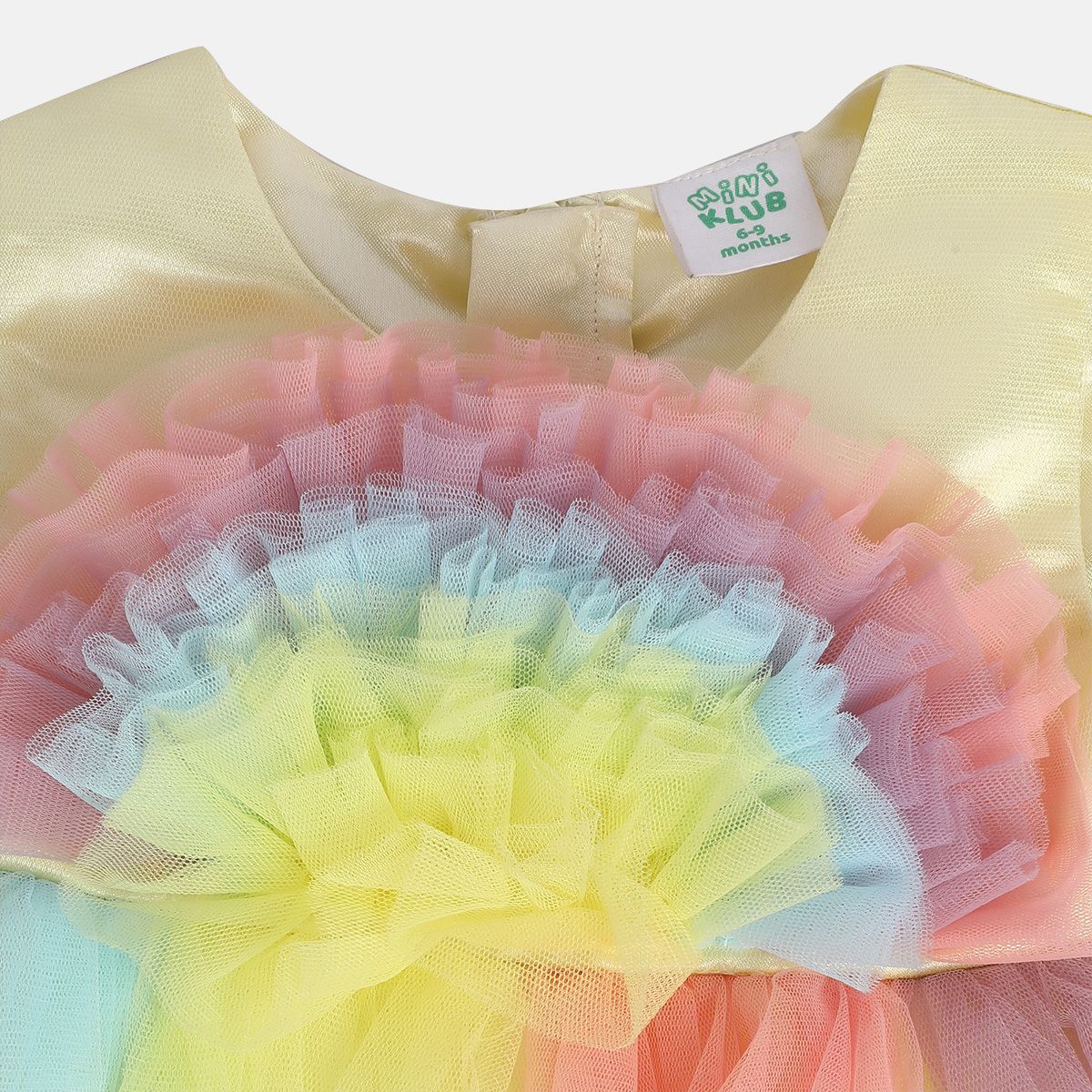 Girls Multicolor Pack Of 1 Dress