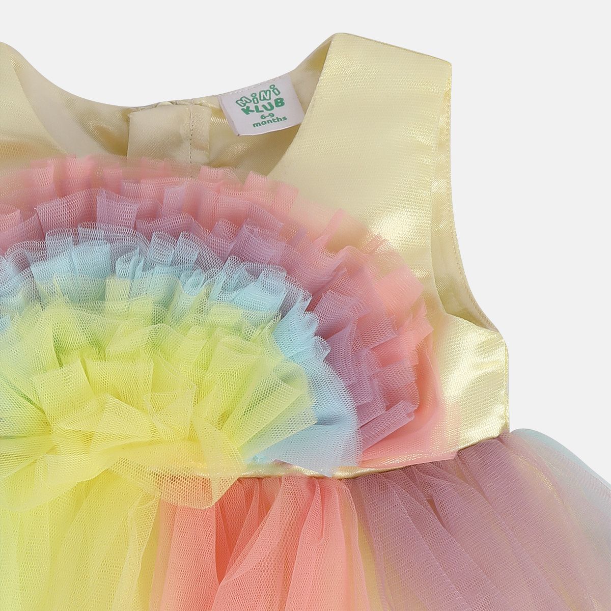 Girls Multicolor Pack Of 1 Dress