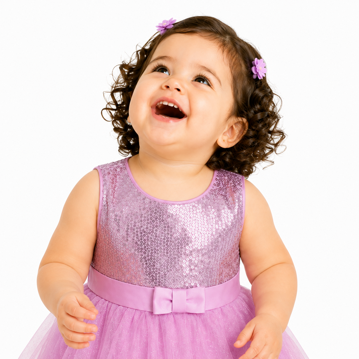 Girls Pink Pack Of 1 Dress
