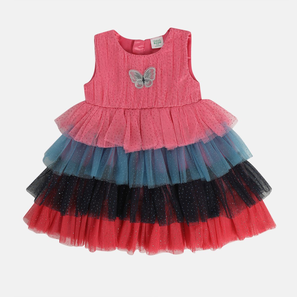 Girls Multicolor Pack Of 1 Dress