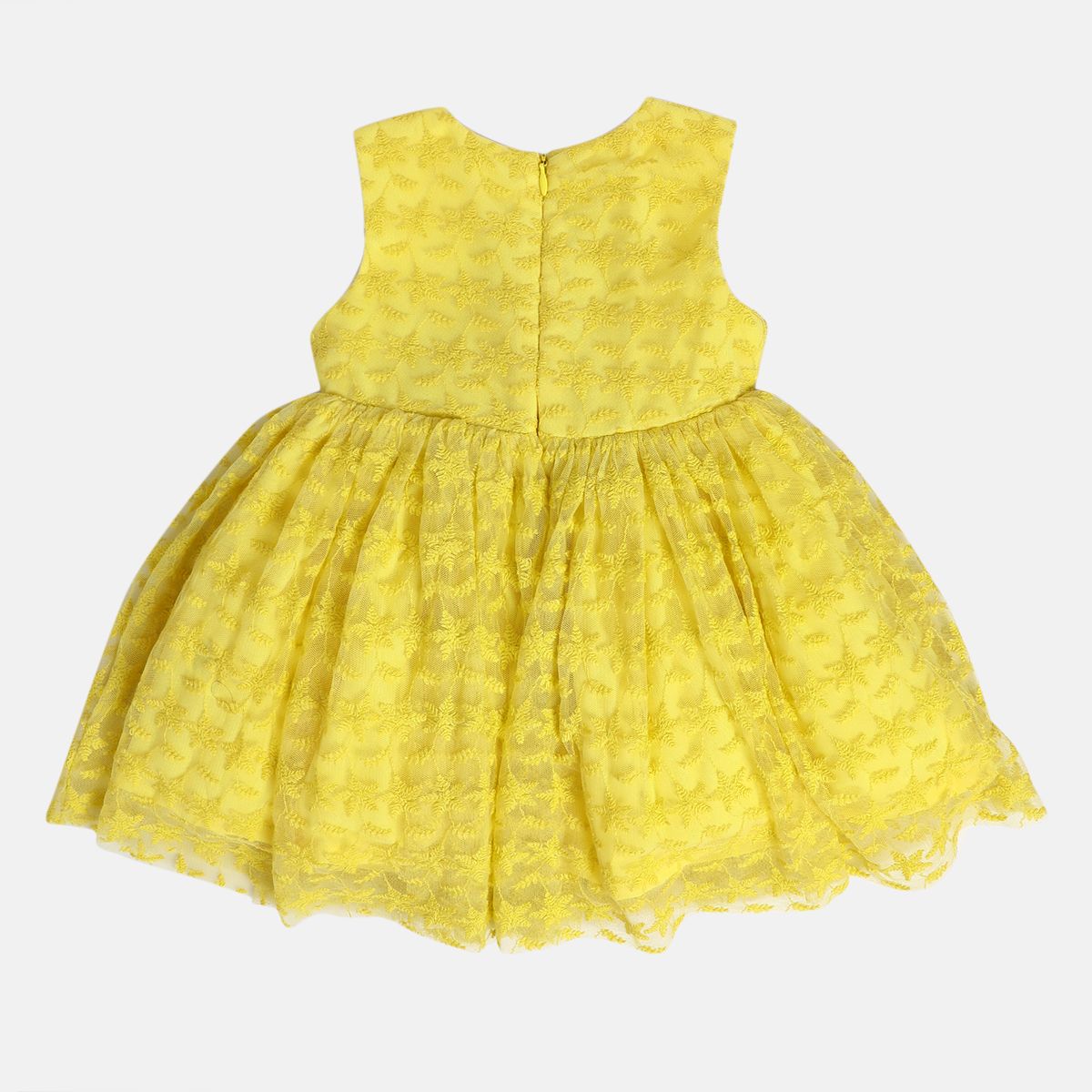 Girls Mustard Pack Of 1 Dress