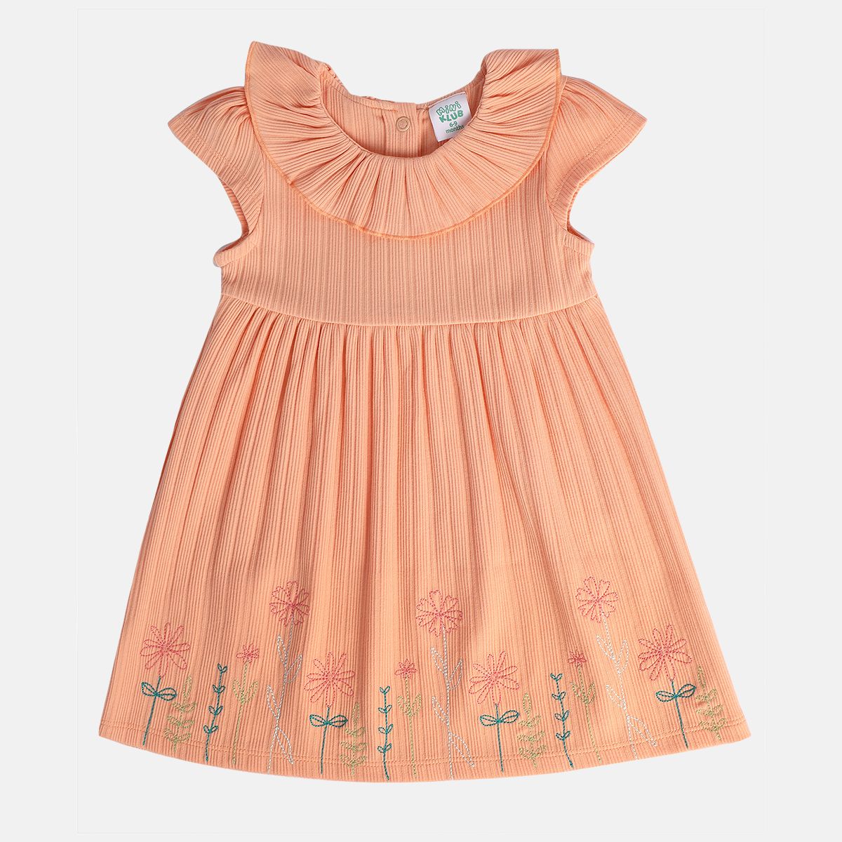 Girls Peach Dress