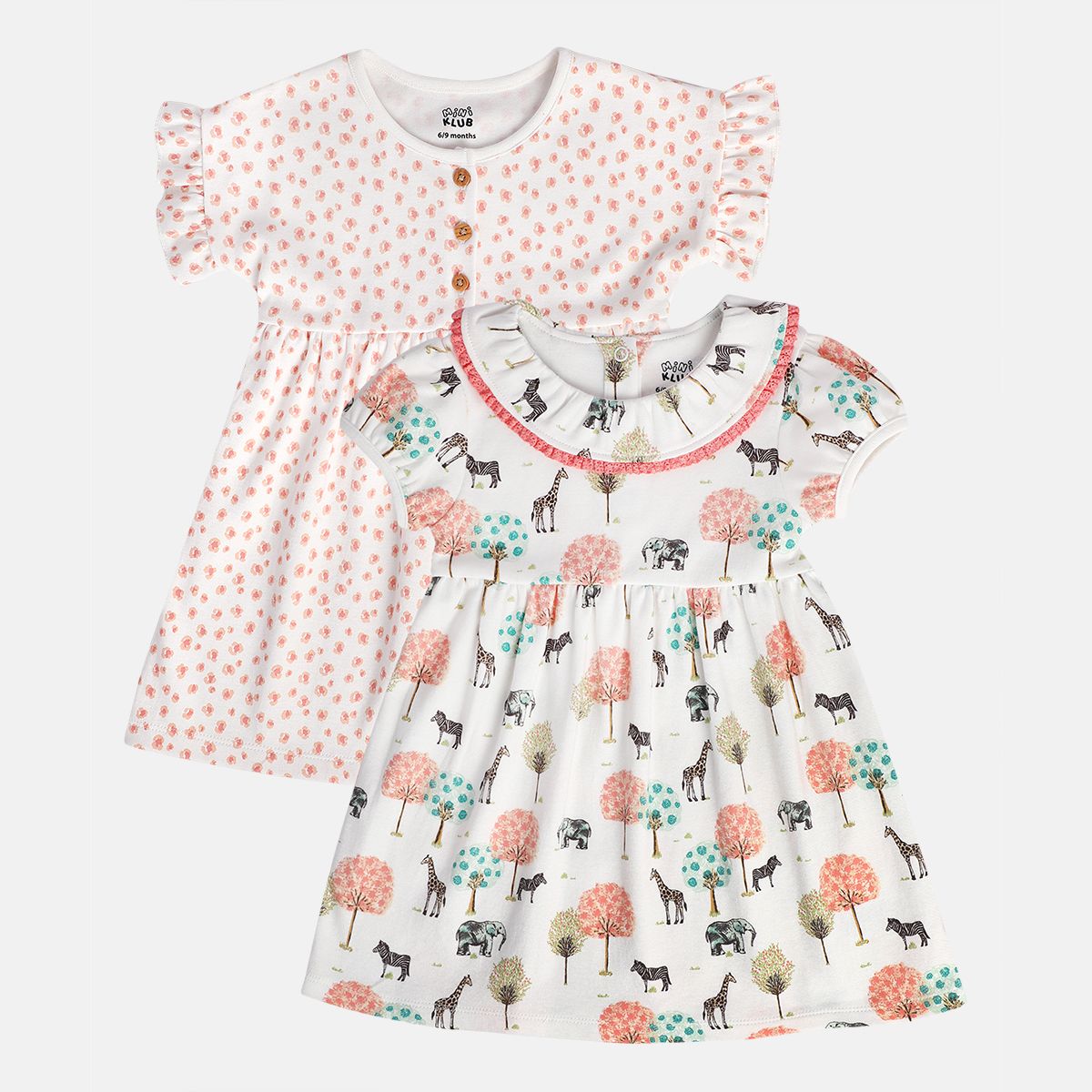 Girls Pink/White Dress