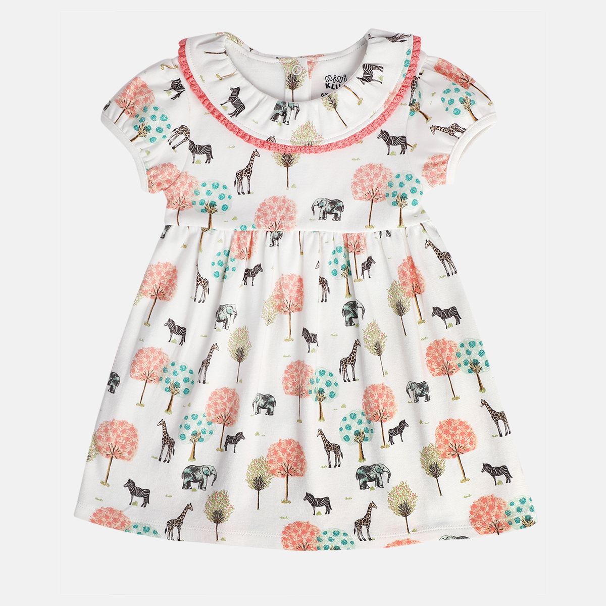 Girls Pink/White Dress